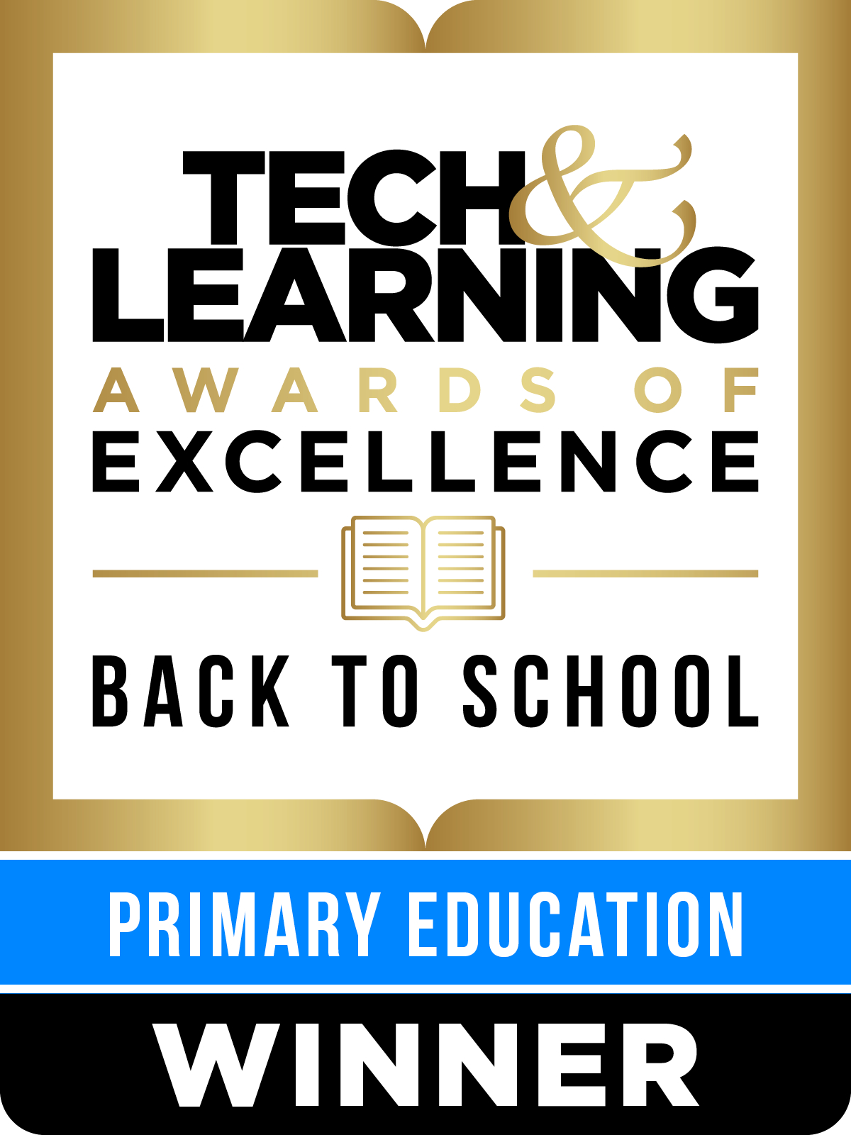 Tech & Learning Awards of Excellence Best Tool for Back to School, Primary Education